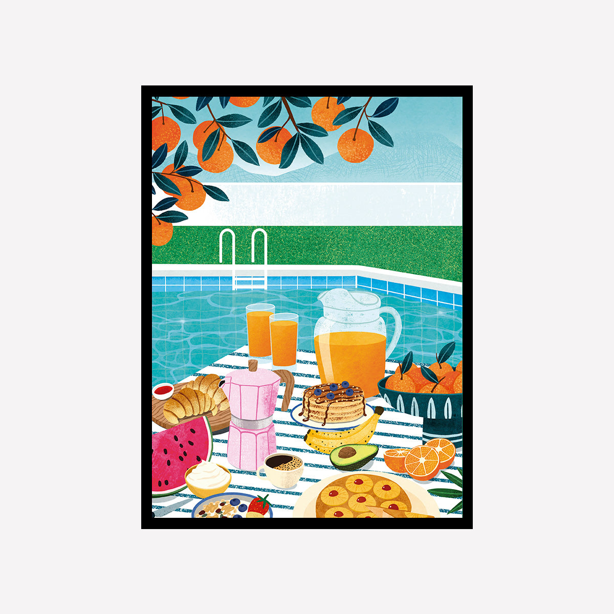 Tania Garcia - Breakfast By The Pool