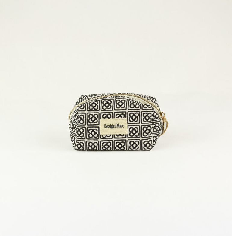 Panot Sketch Cotton Pouch Small