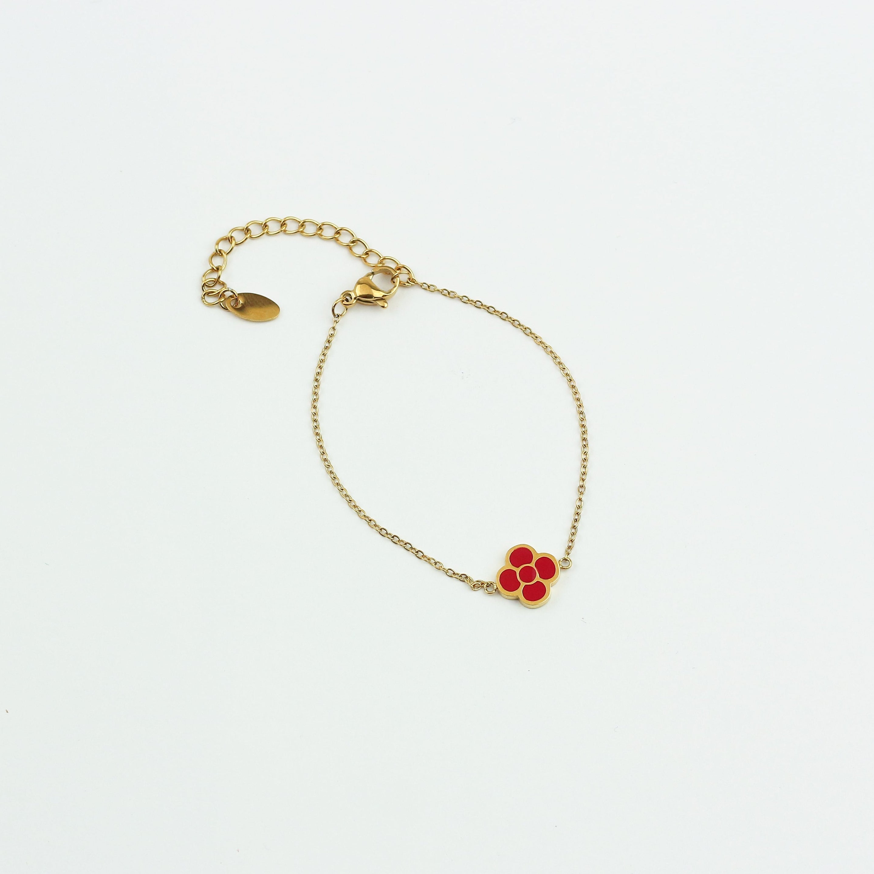 Pulsera Panot Dorado con Color