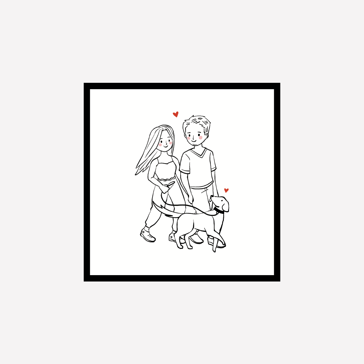 Slice of Life - Dogs Forever Couple