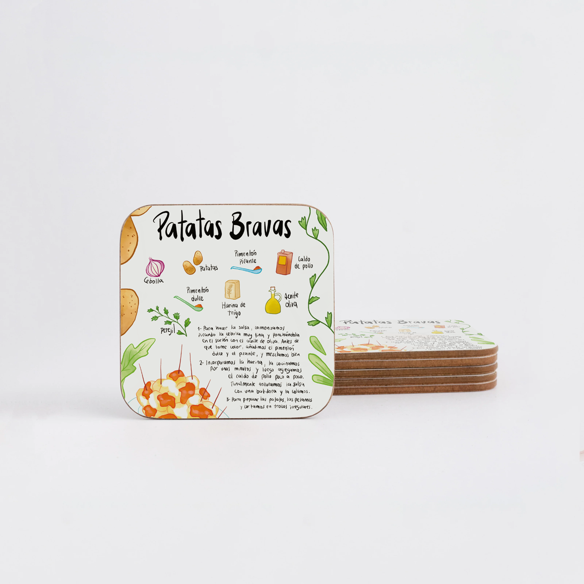 Patatas Bravas Coaster