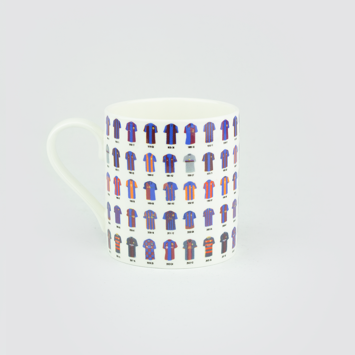 Evolution of Barça Ceramic Mug