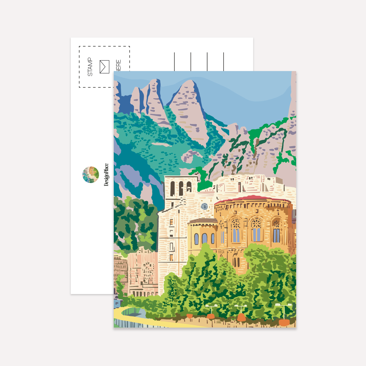 BCN Vector Postcard Pack