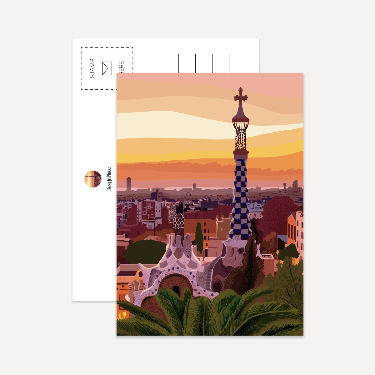 BCN Vector Postcard Pack