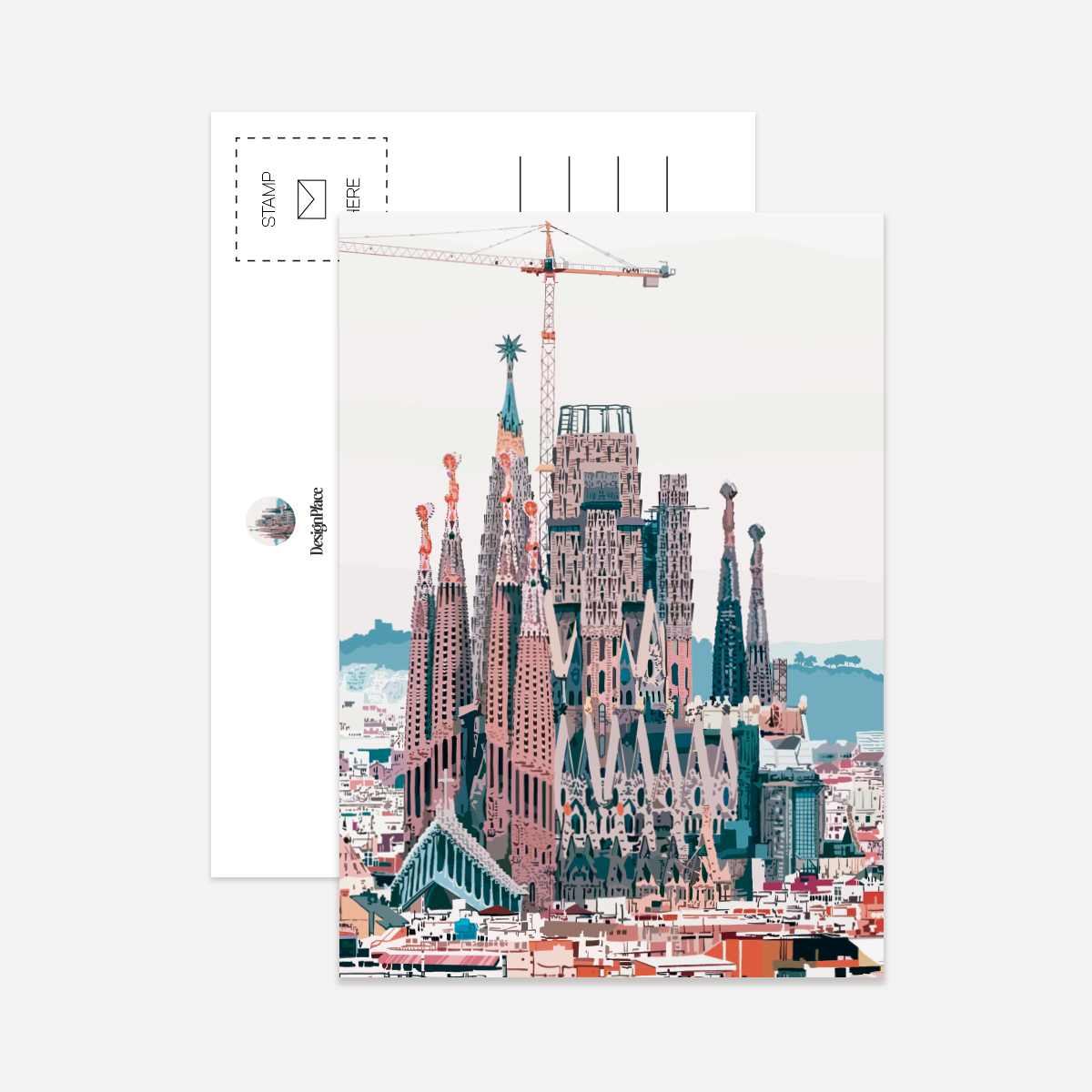 BCN Vector Postcard Pack