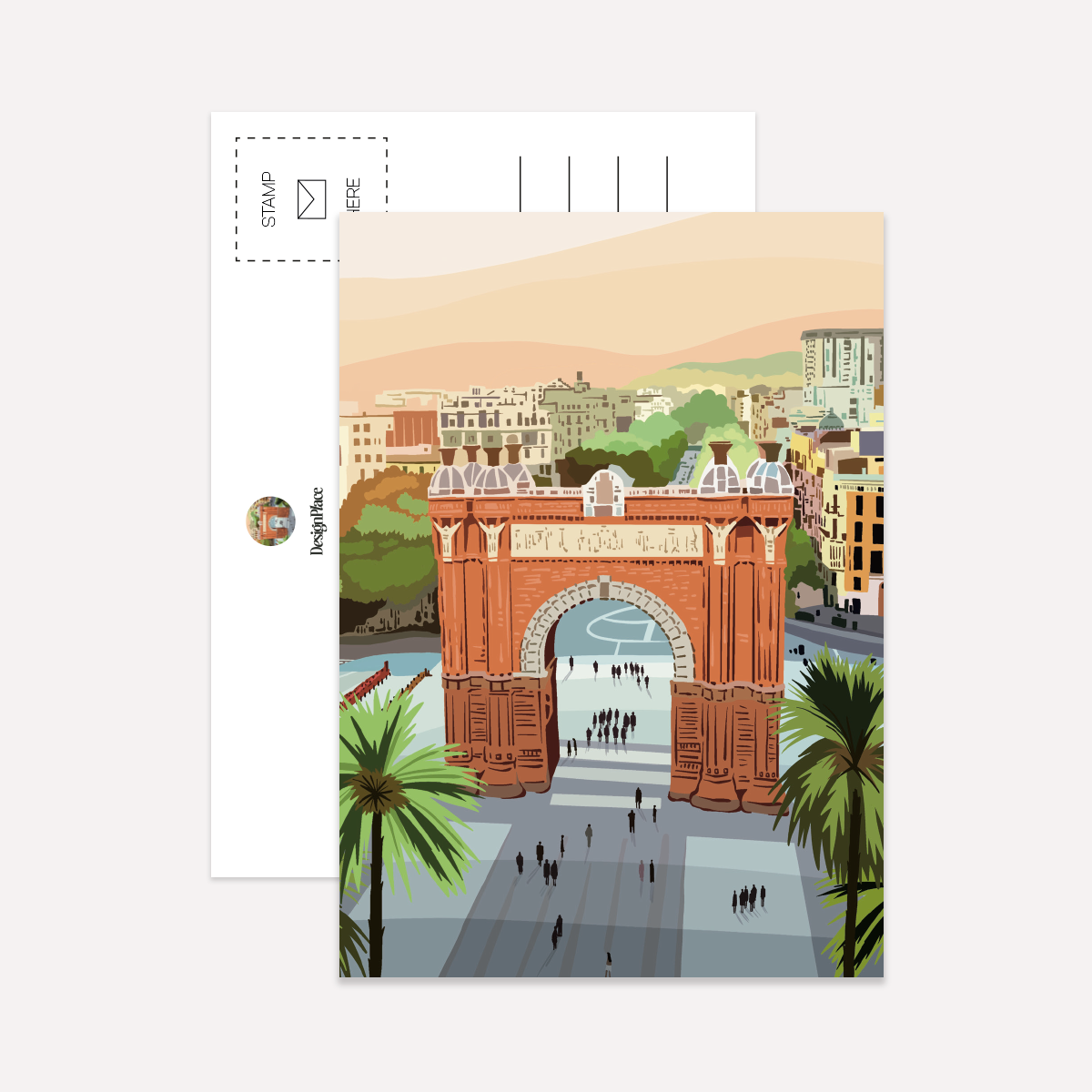 BCN Vector Postcard Pack