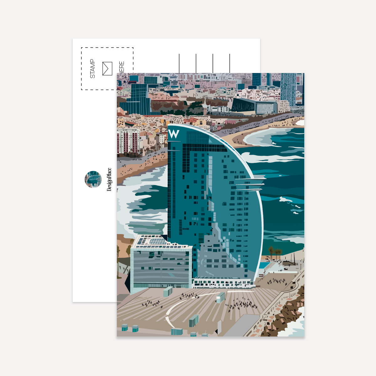 BCN Vector Postcard Pack
