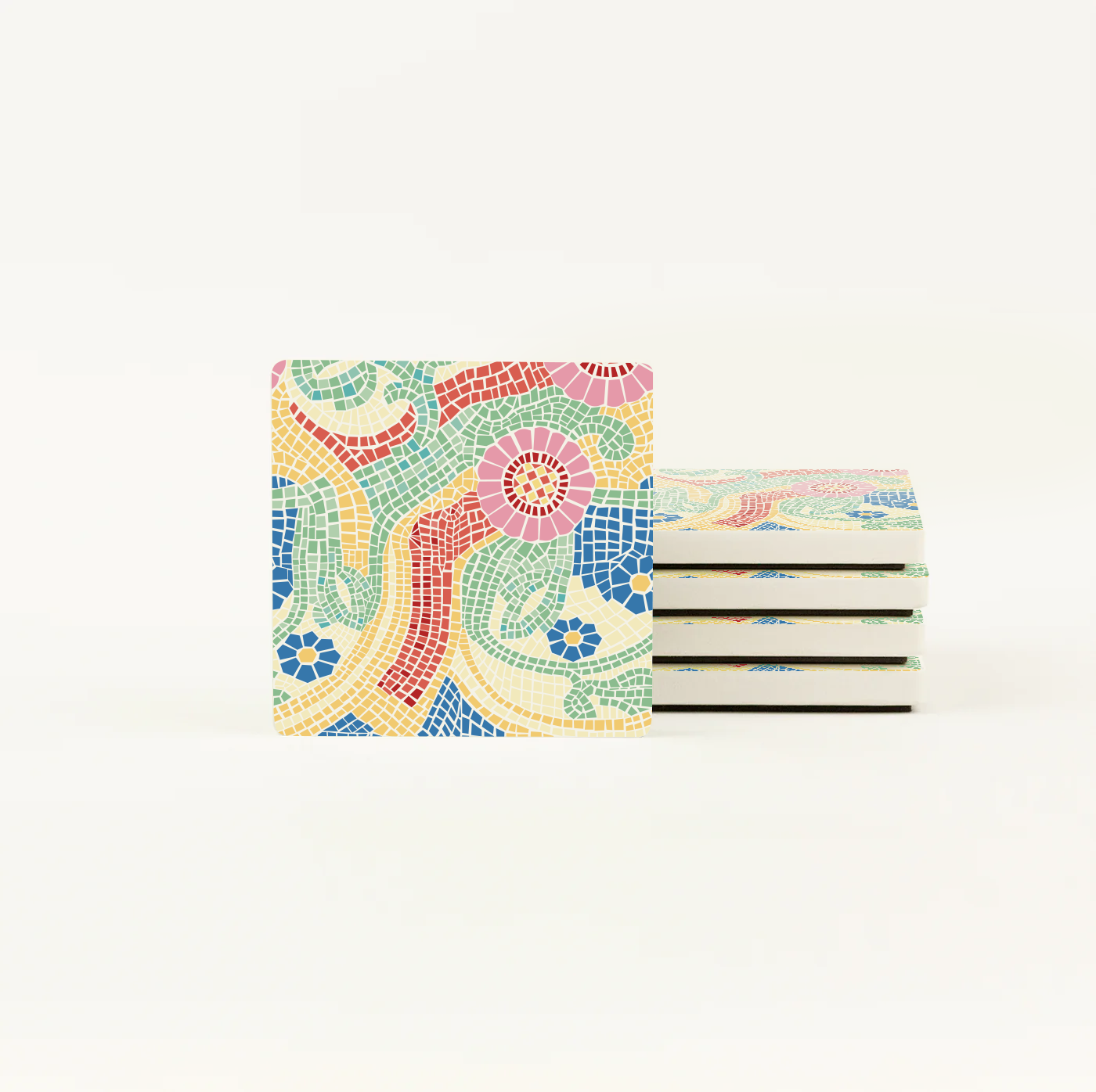 Trencadis Pattern Ceramic Magnet