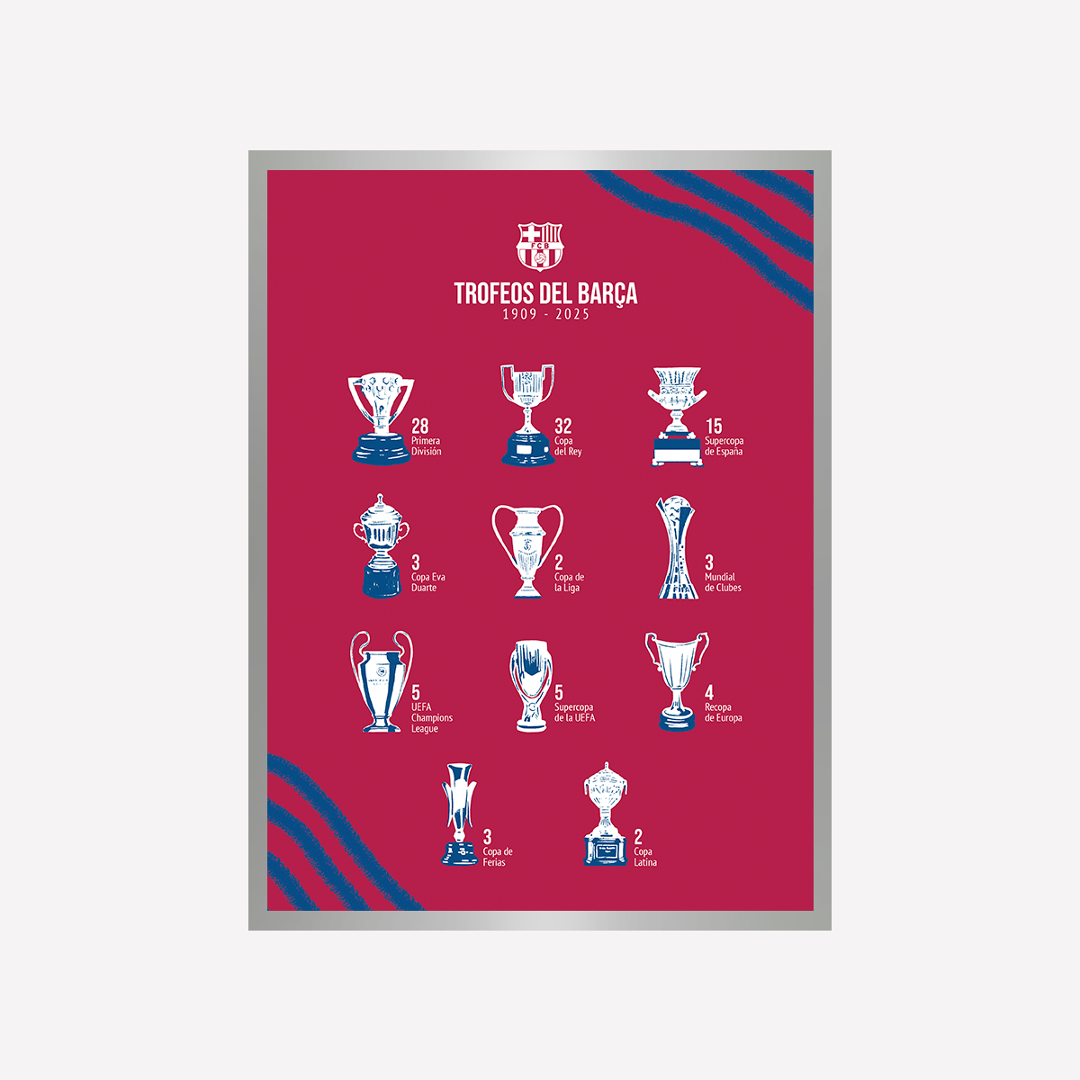 Trofeos Barça Print