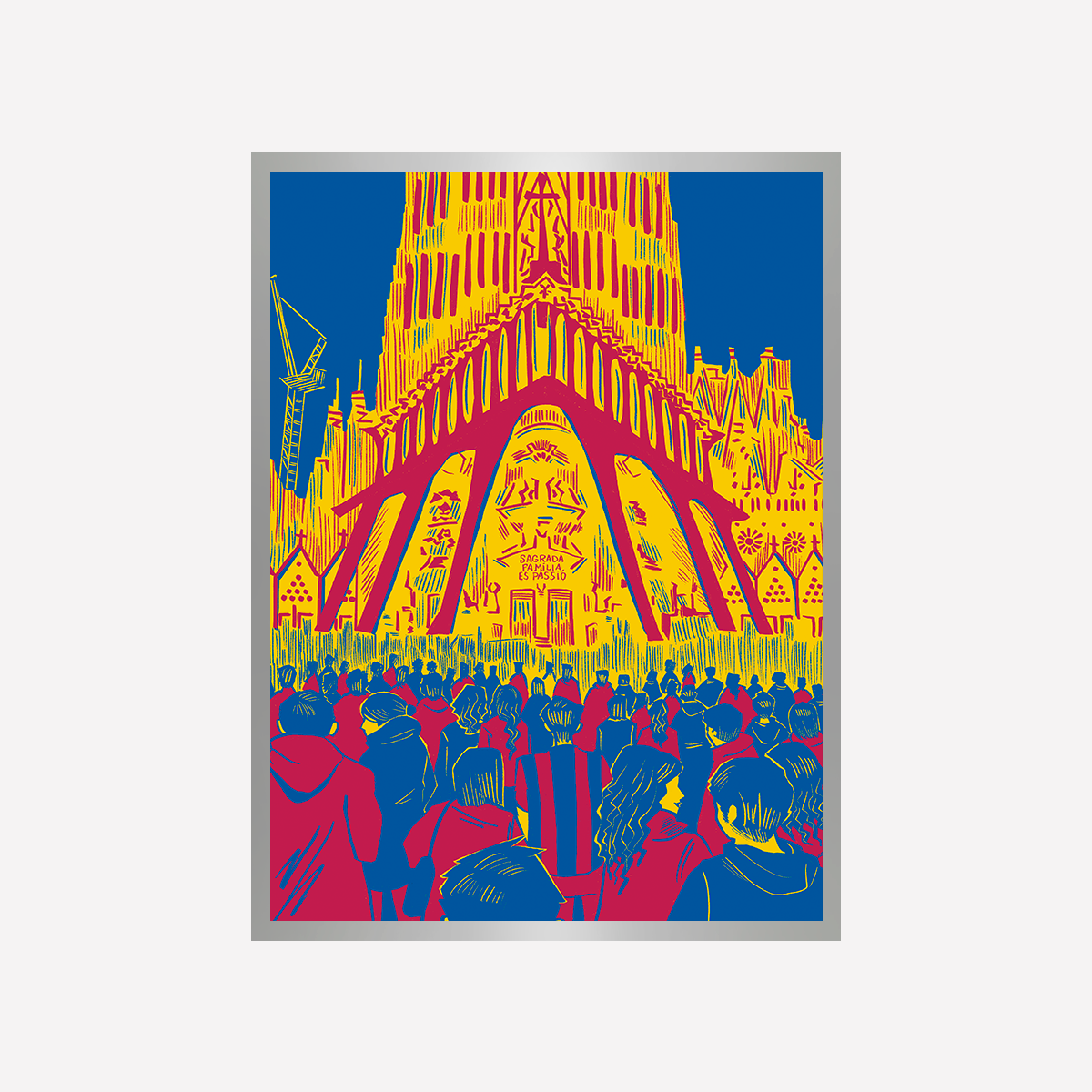 Sagrada Familia Barça Print