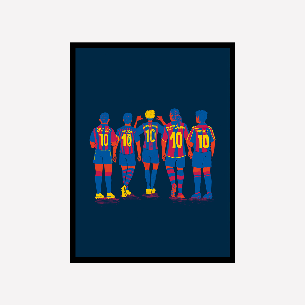 10 Barça Print