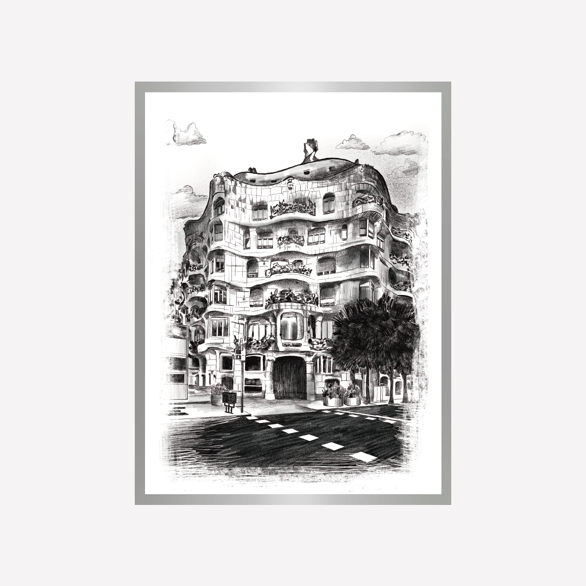 Casa Mila Sketch Collection