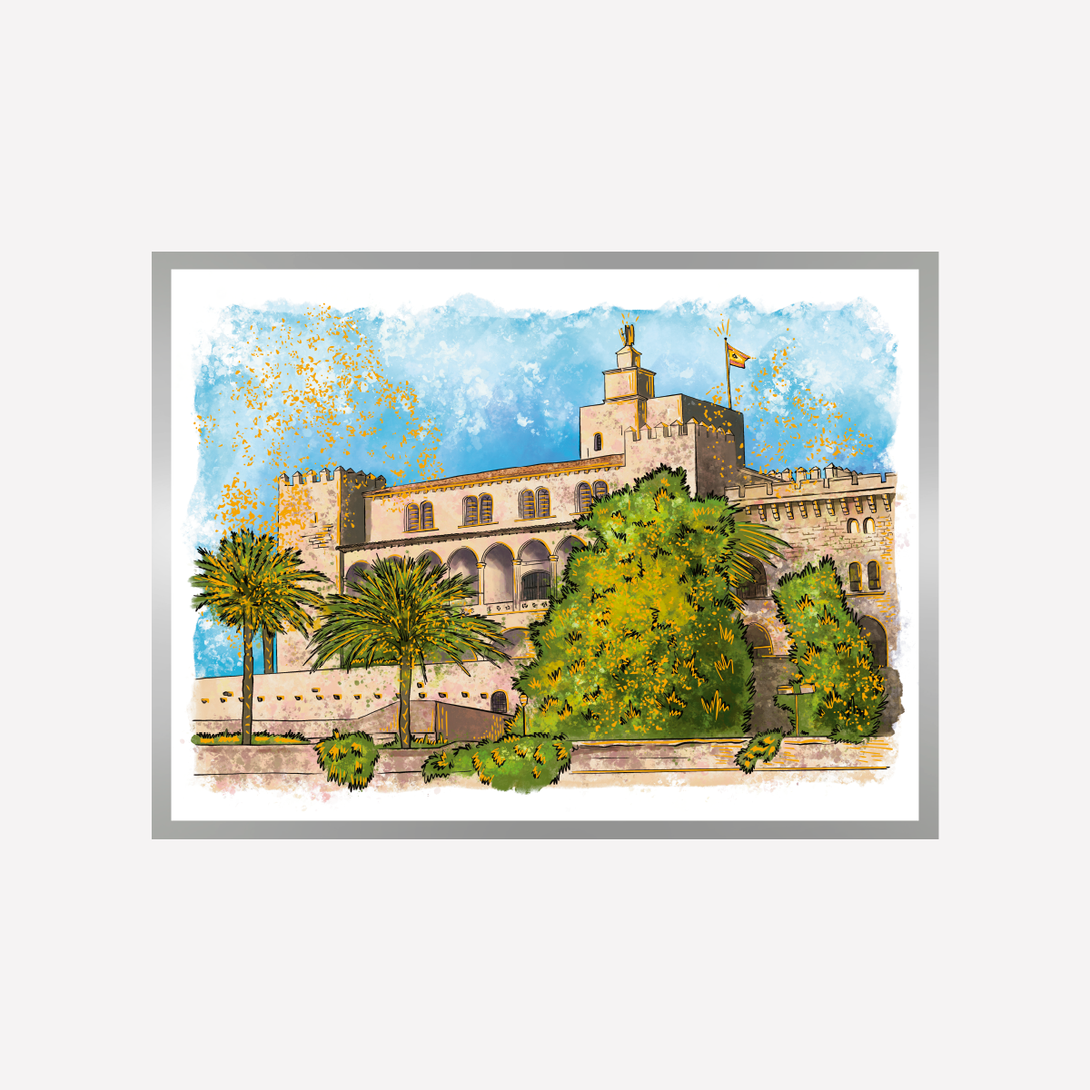 Palau Almudaina Mallorca Gold Splash