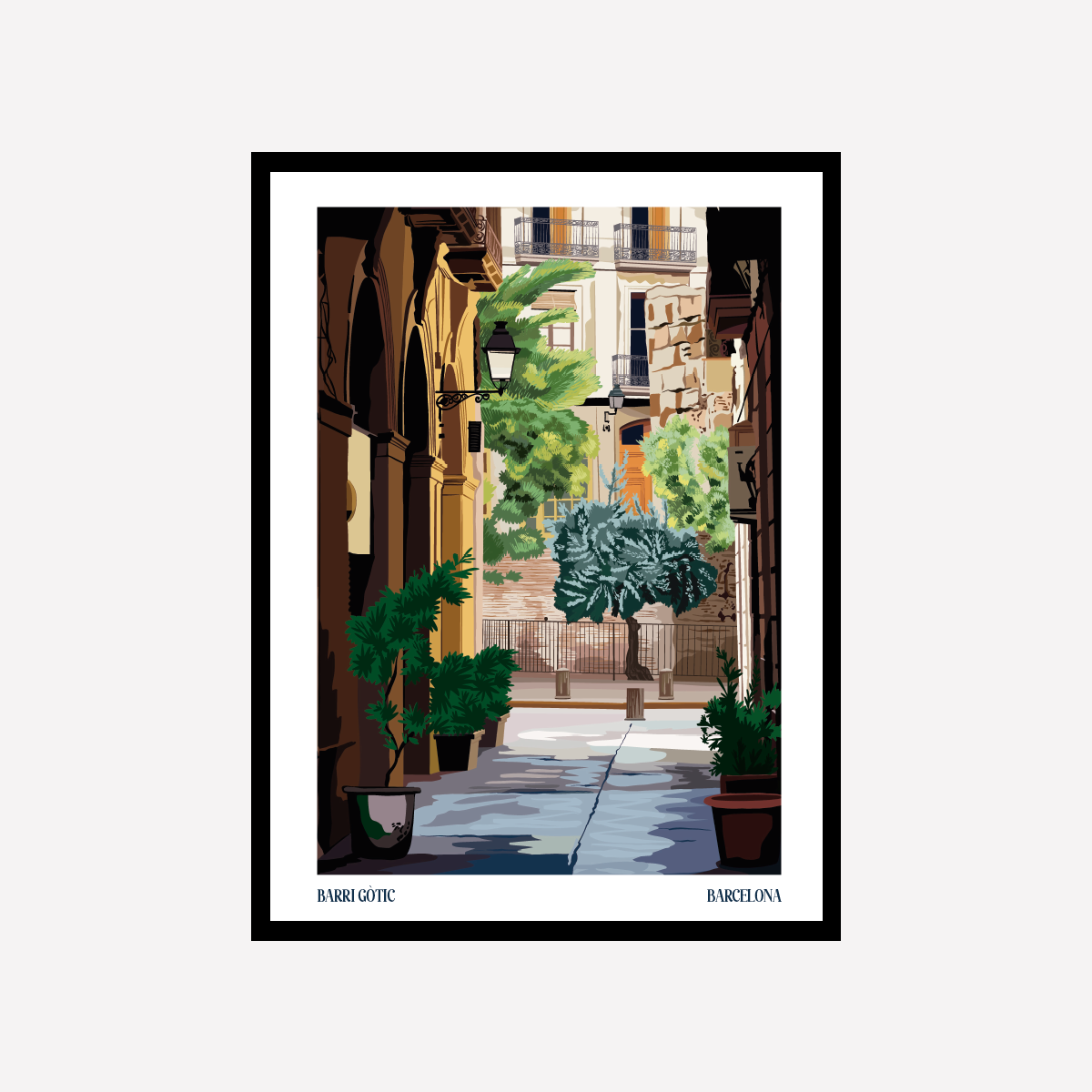 Vector Barri Gotic BCN