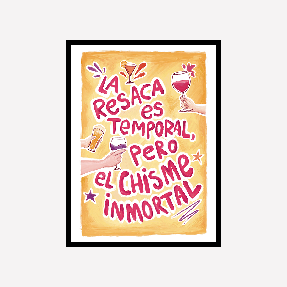 Resaca Temporal Art Print