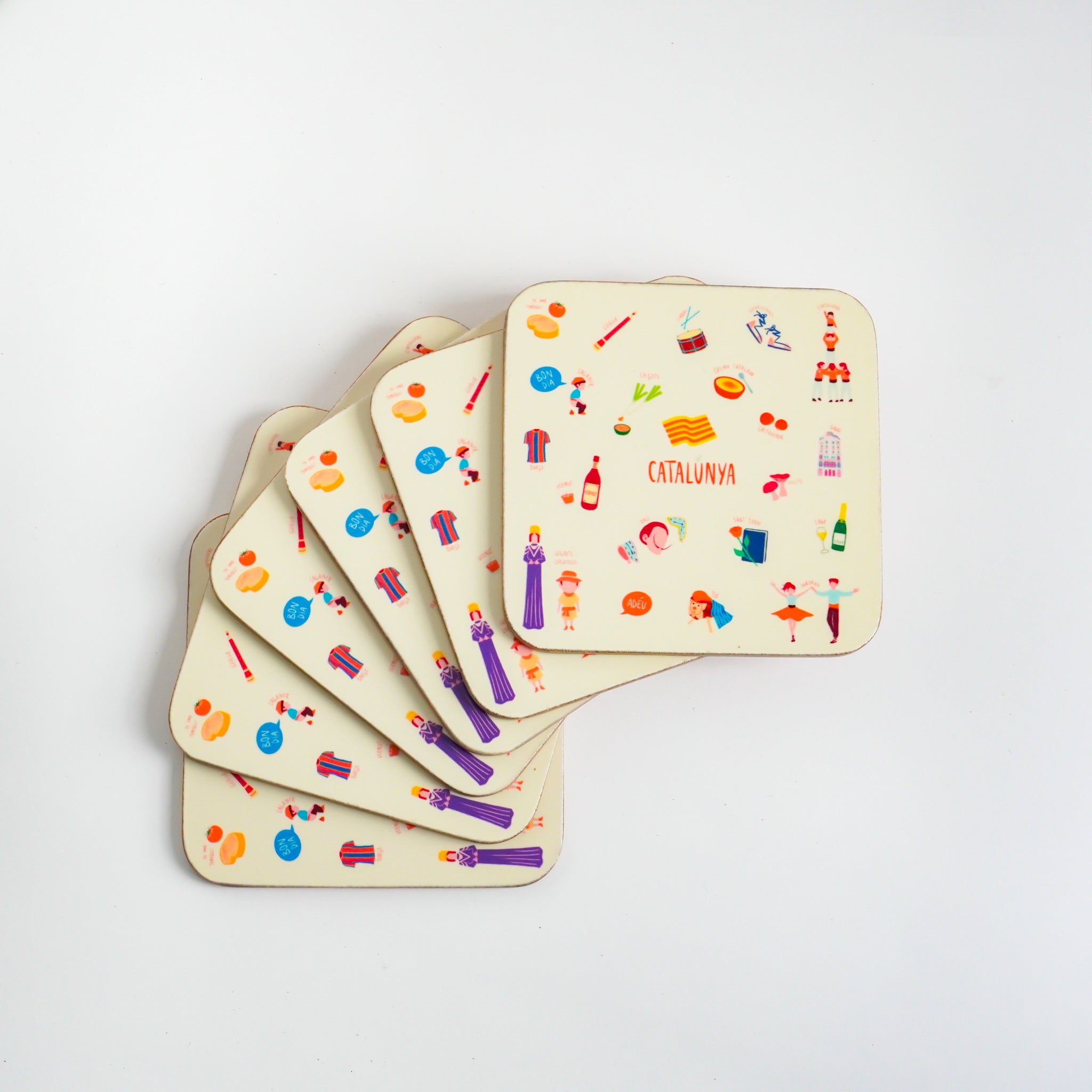 Catalunya Monuments Coaster