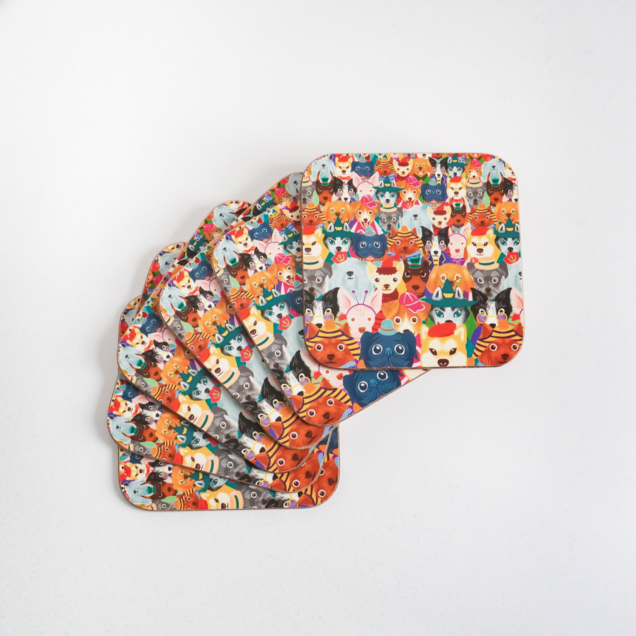 Dogtastic Friends Coaster