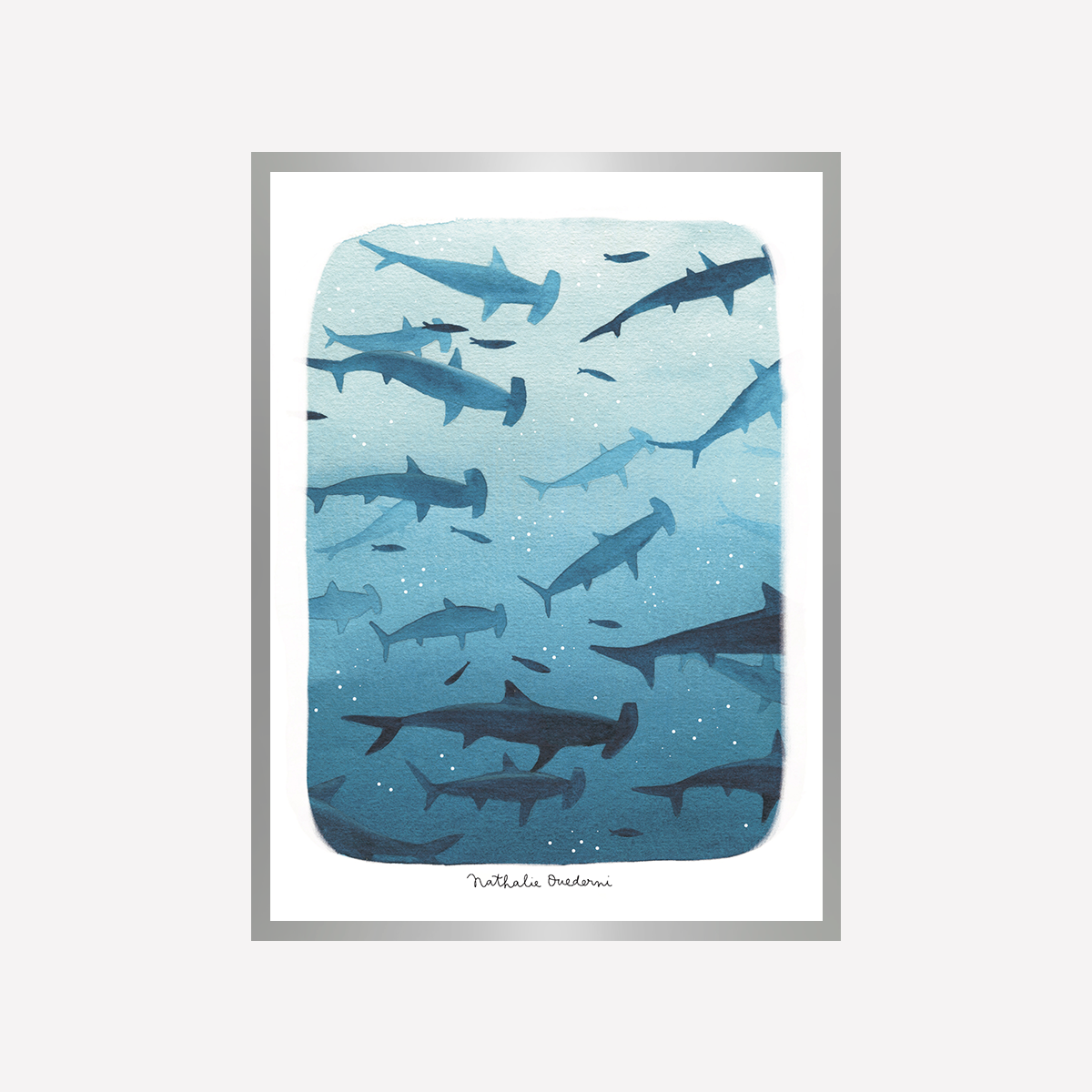 Hammersharks Art Print