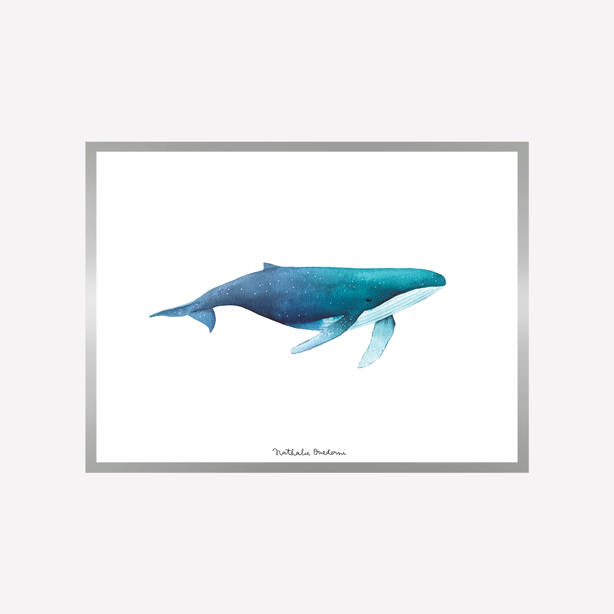 Whale Art Print