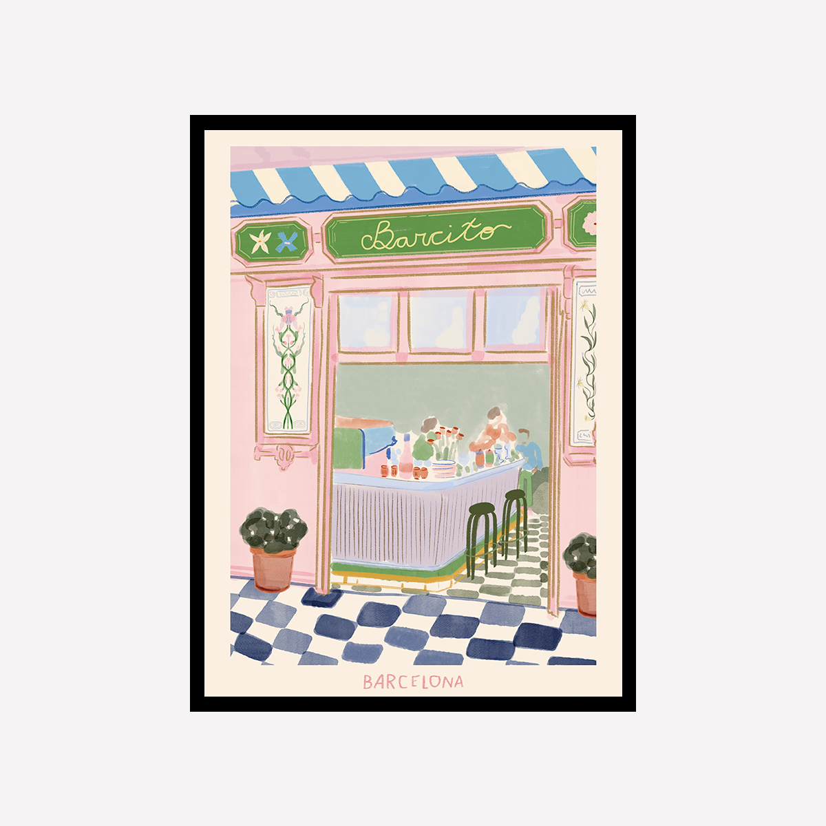 Barcito Art Print