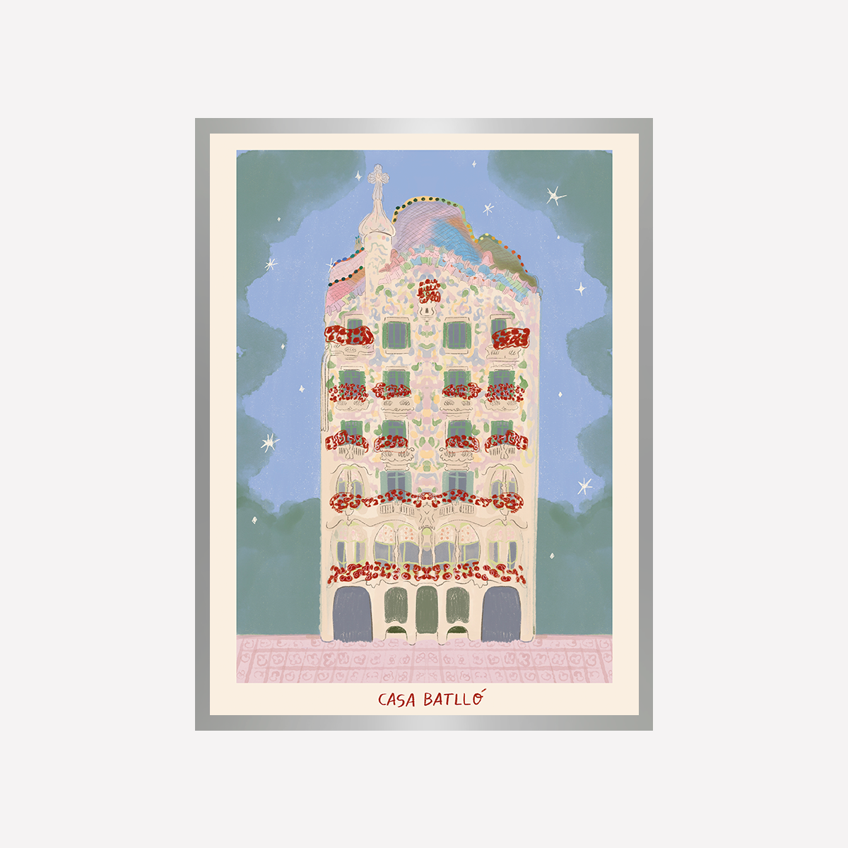 Casa Batllo Art Print