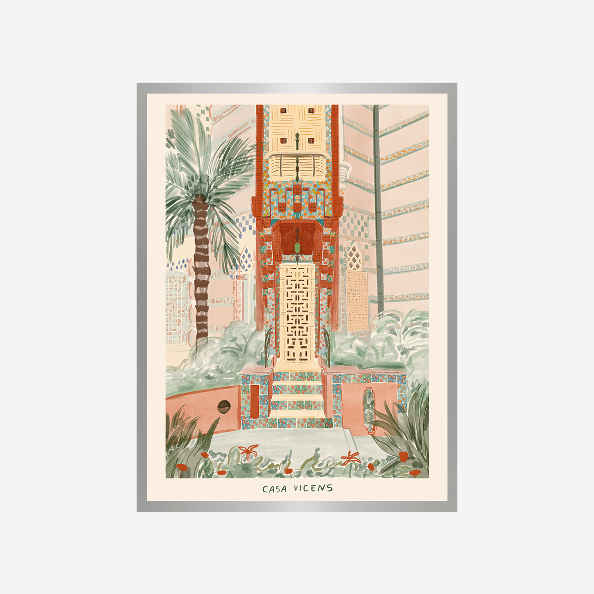 Casa Vicens Art Print