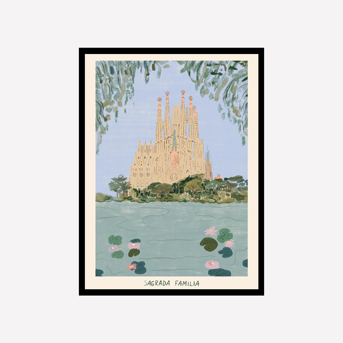 Sagrada Familia Art Print