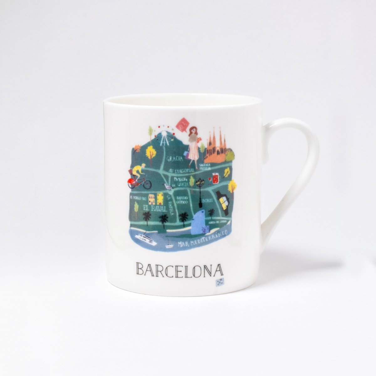 Barcelona Ceramic Mug - DesignPlace