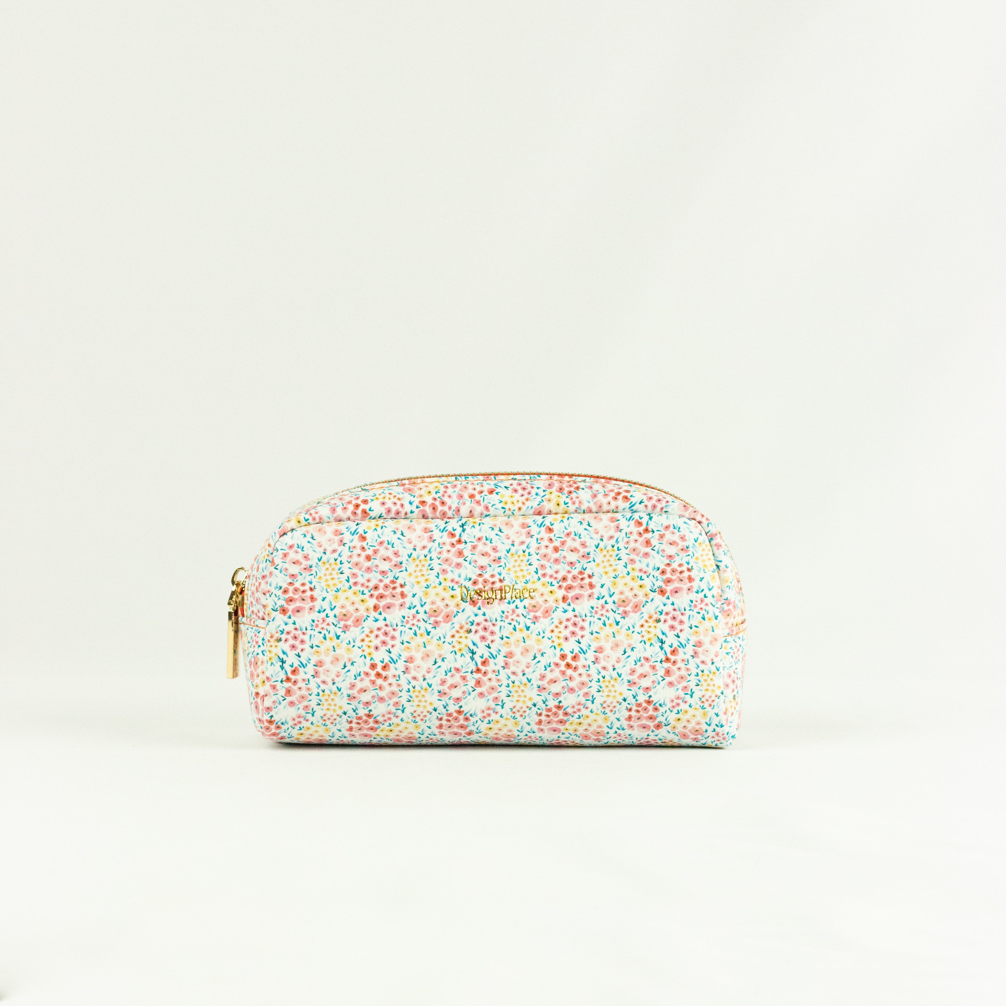 Cotton Flowers Small Make-up Bag