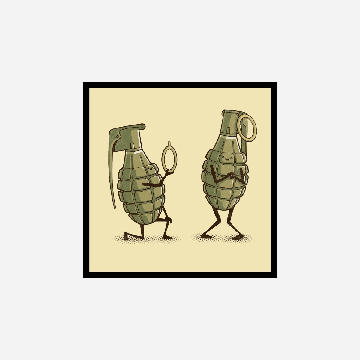 Dangerous Proposal Granadas Art Print - DesignPlace