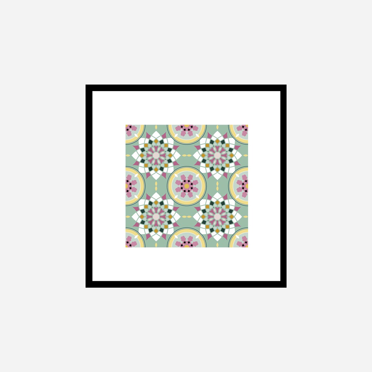 Hydraulic Tiles Model 3 Art Print - DesignPlace