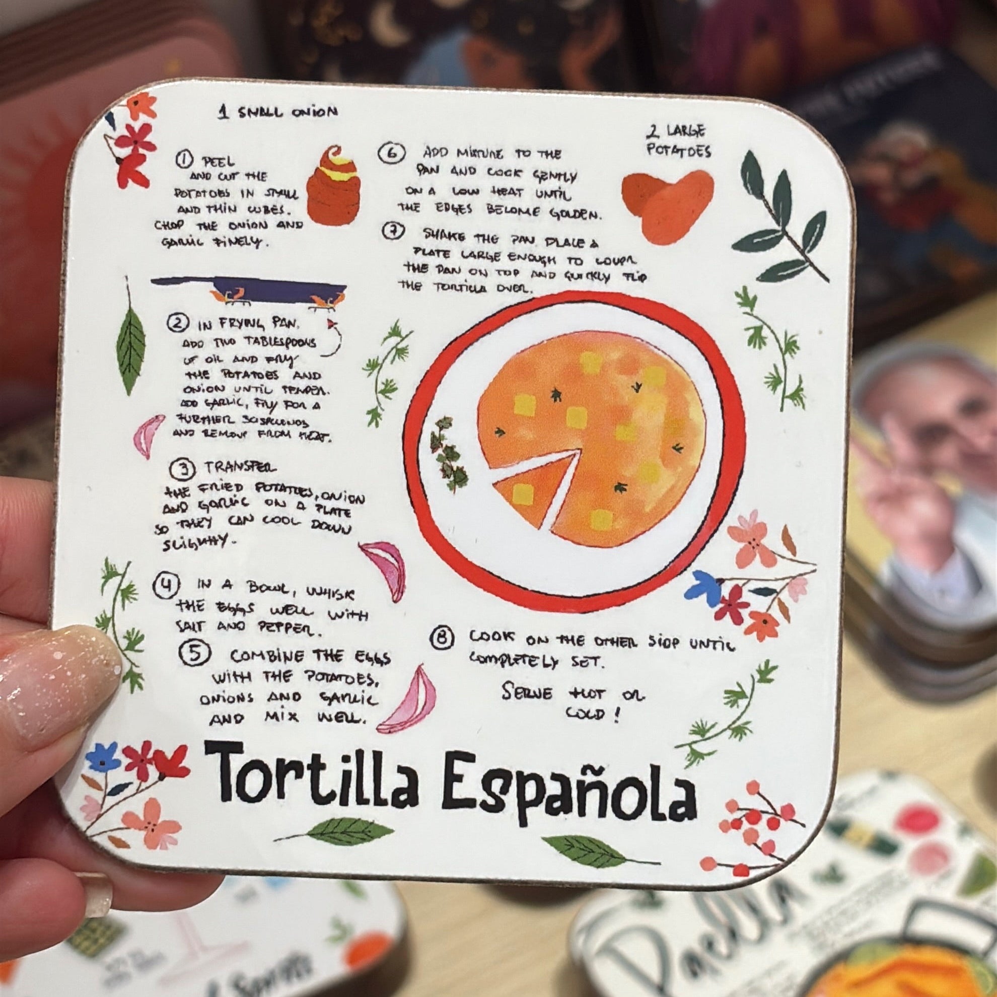 Tortilla Española Coaster
