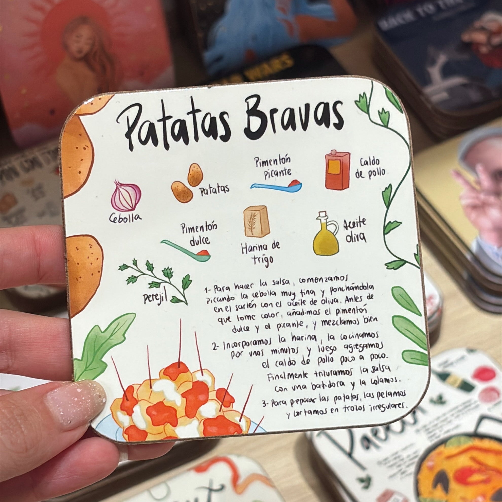 Patatas Bravas Coaster