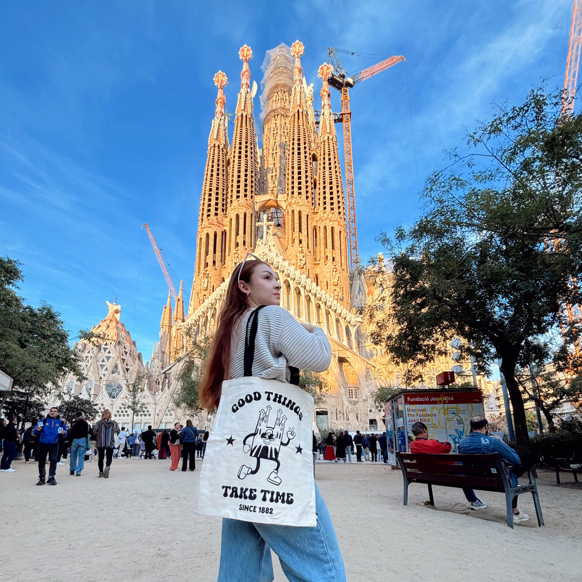 Good Things Take Time Tote Bag