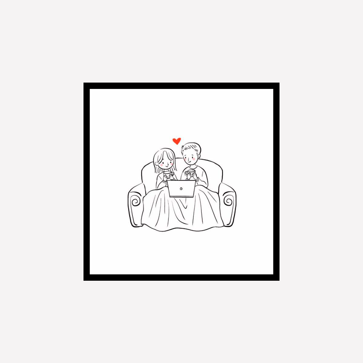 Slice of Life - Netflix Sofa