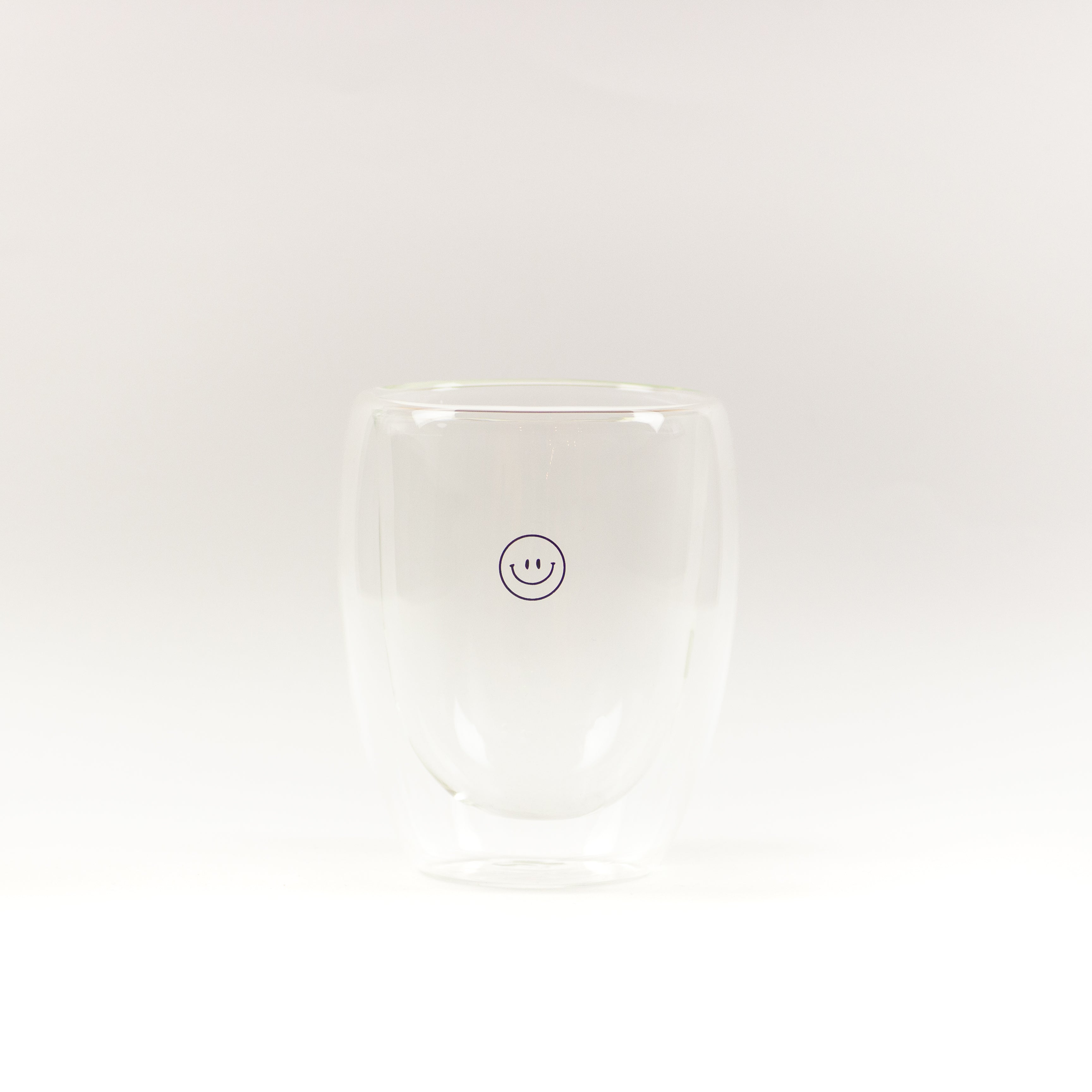 Smiley Vaso Ovalado Grande Doble Cristal