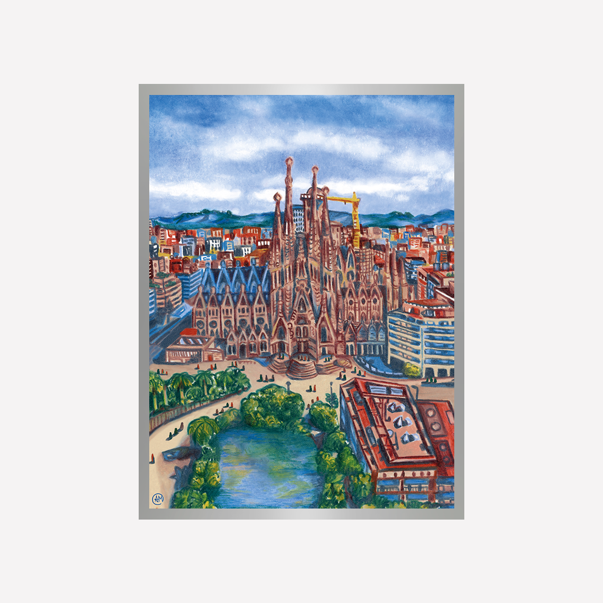 Sagrada Familia Alice Print