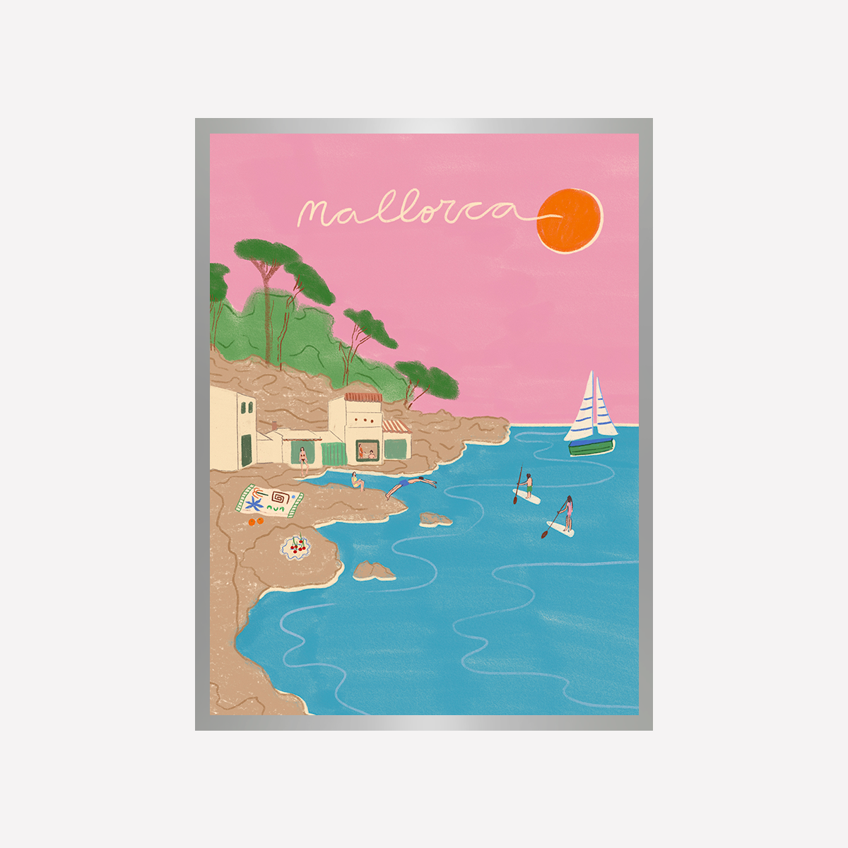 Mallorca Art Print
