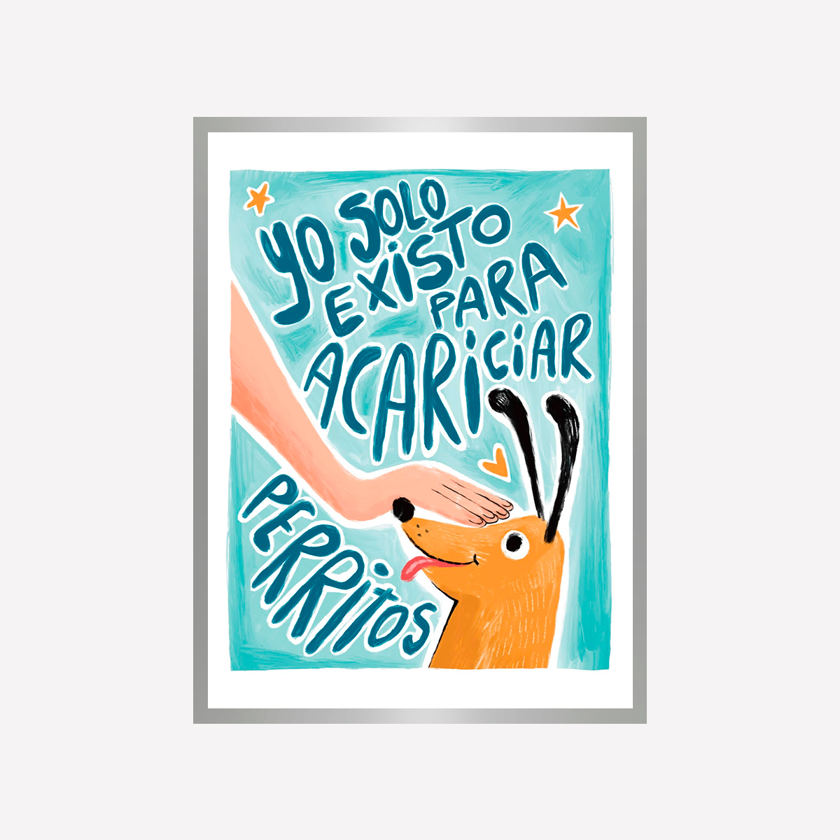 Amor Perruno Art Print