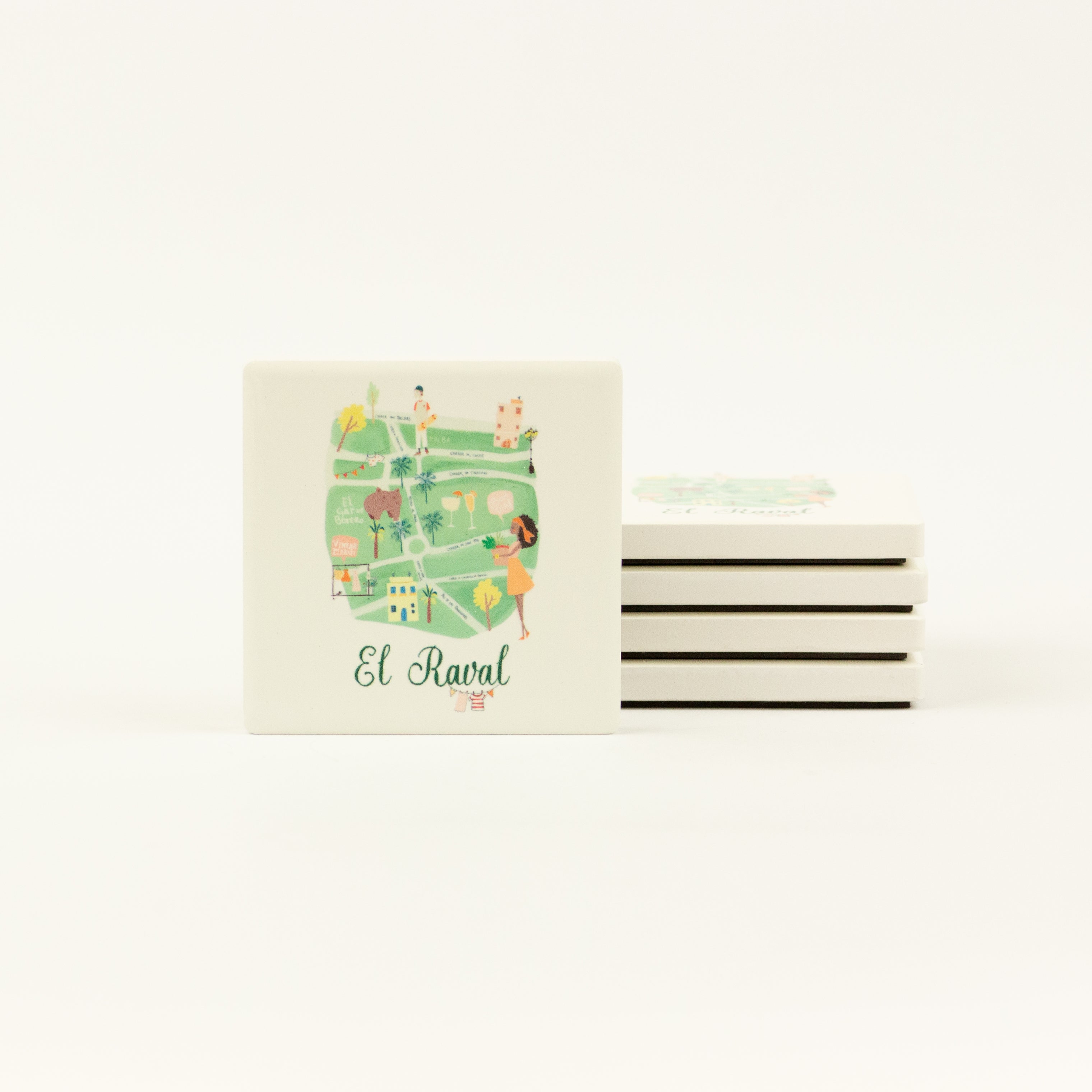 El Raval Ceramic Magnet