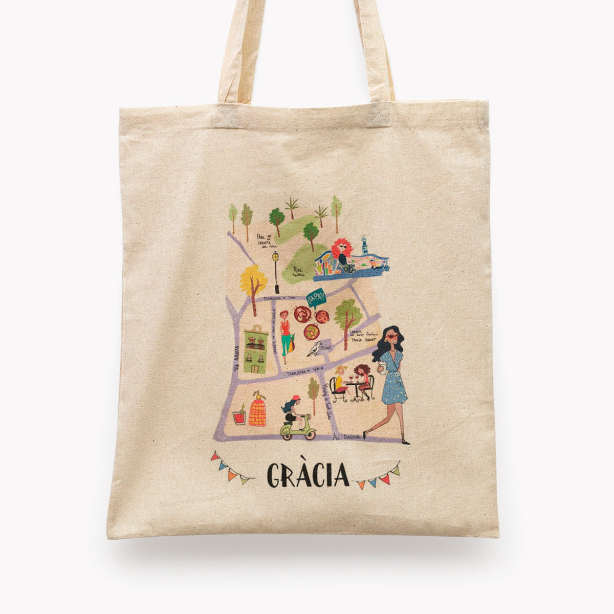 Gracia Barcelona Tote Bag