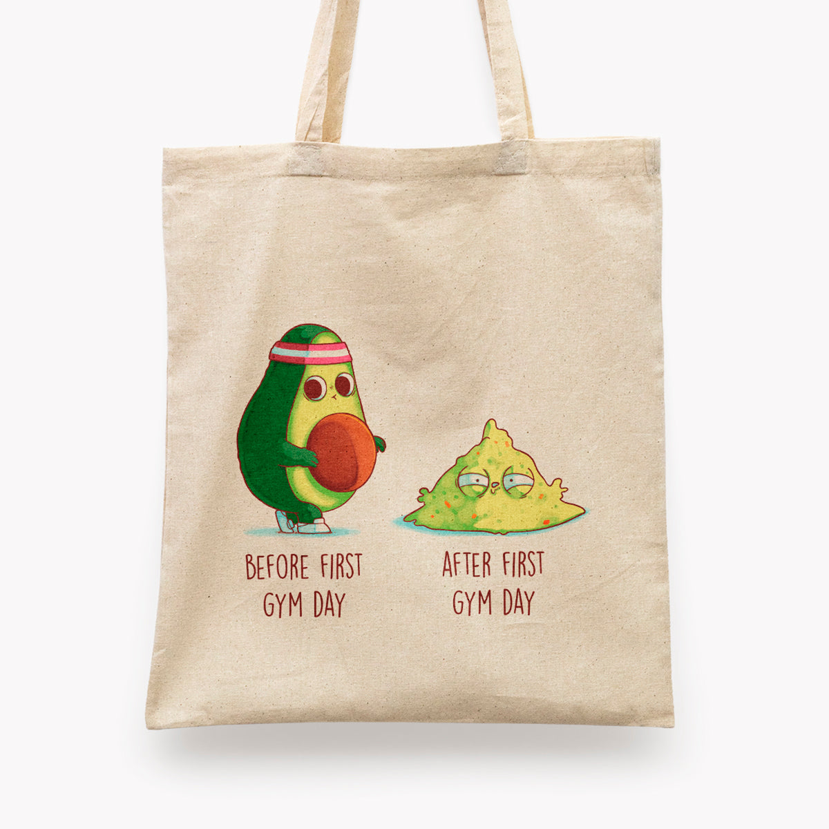 Before After Gym Tote Bag
