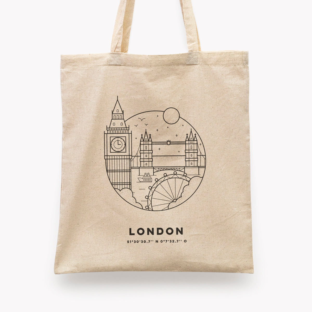 London Cityscape Tote Bag