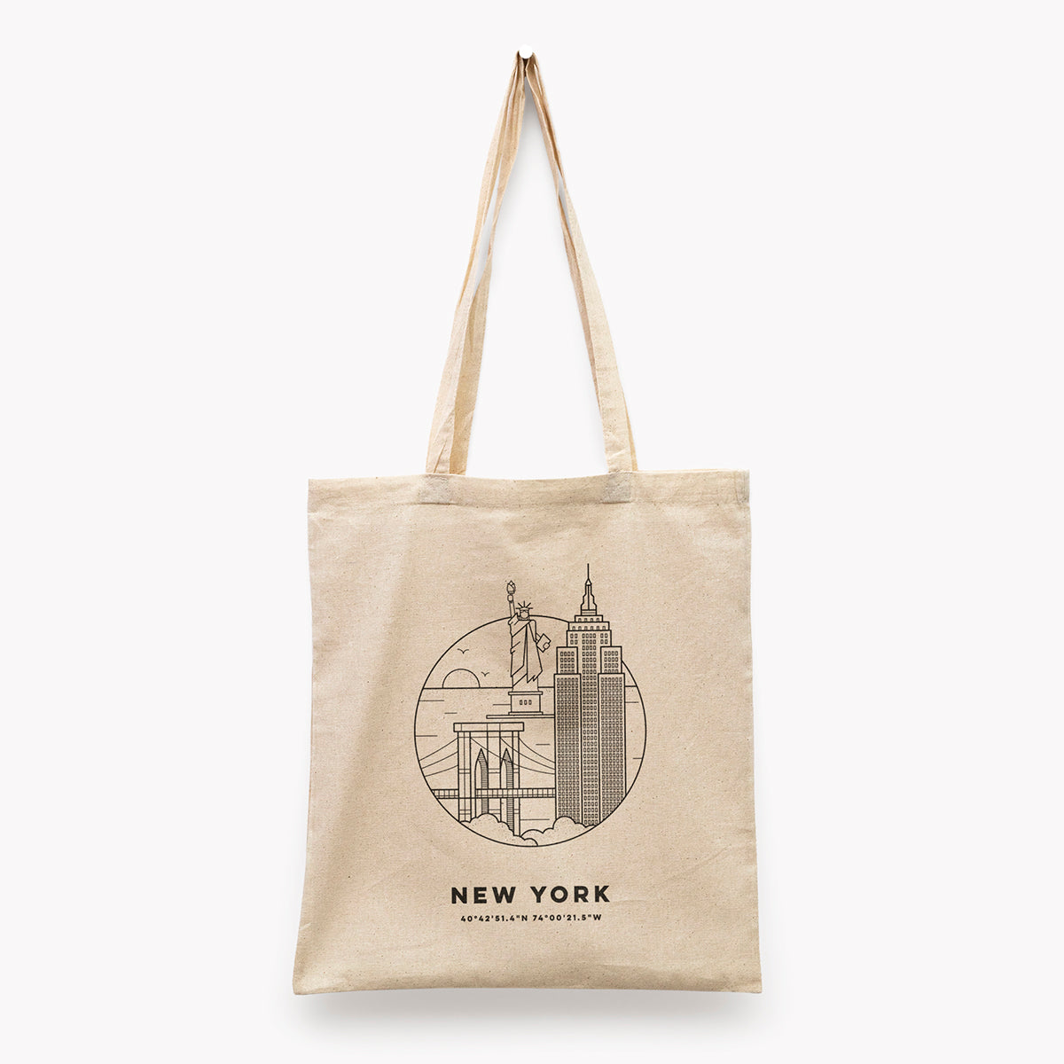 New York Cityscape Tote Bag