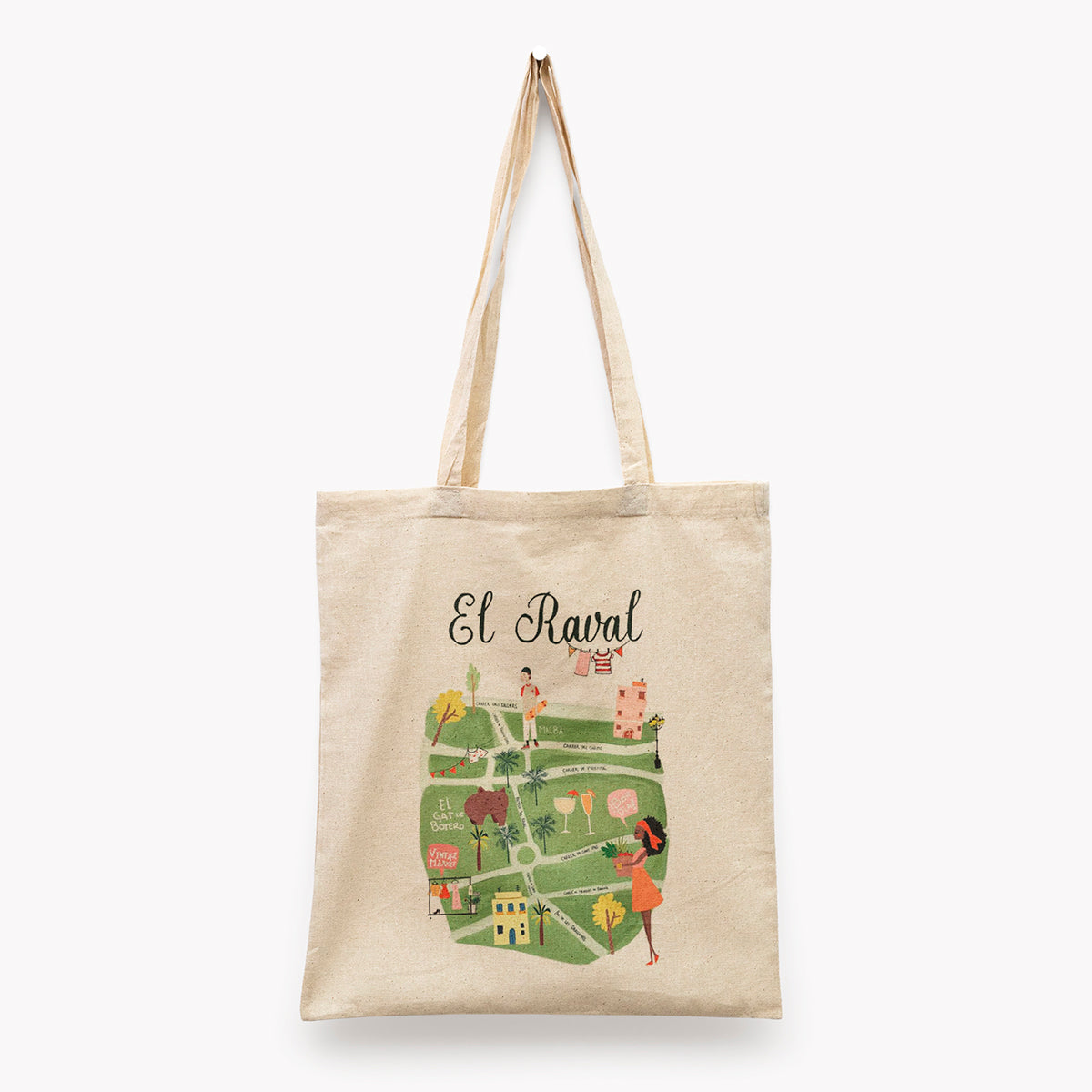 El Raval Barcelona Tote Bag
