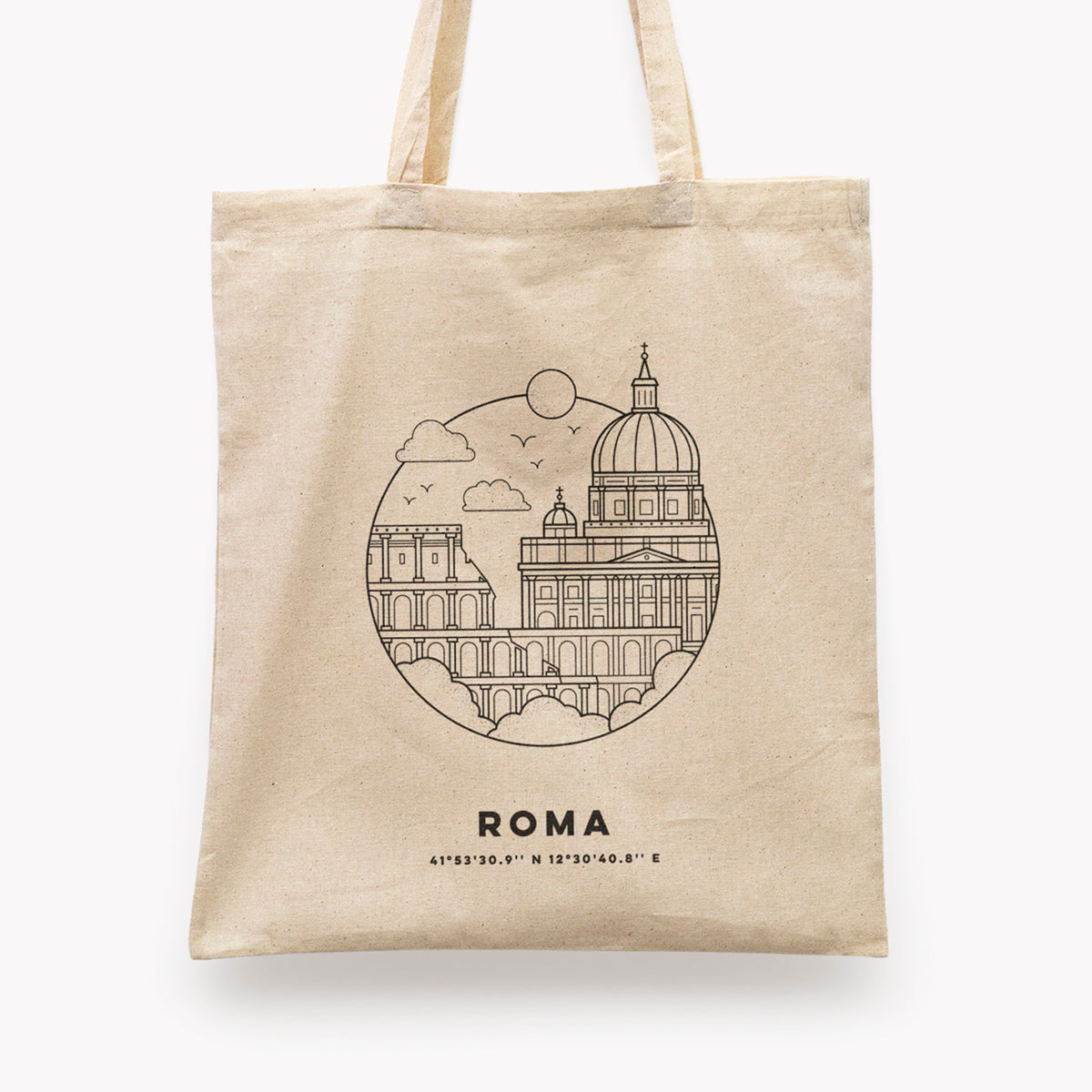 Roma Cityscape Tote Bag