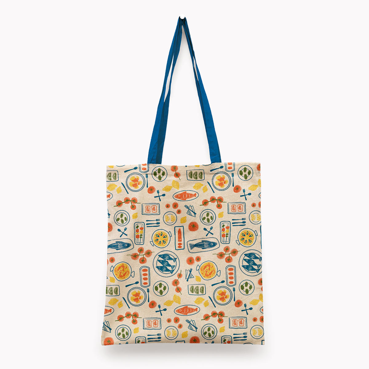 Tapas Sketch Tote Bag