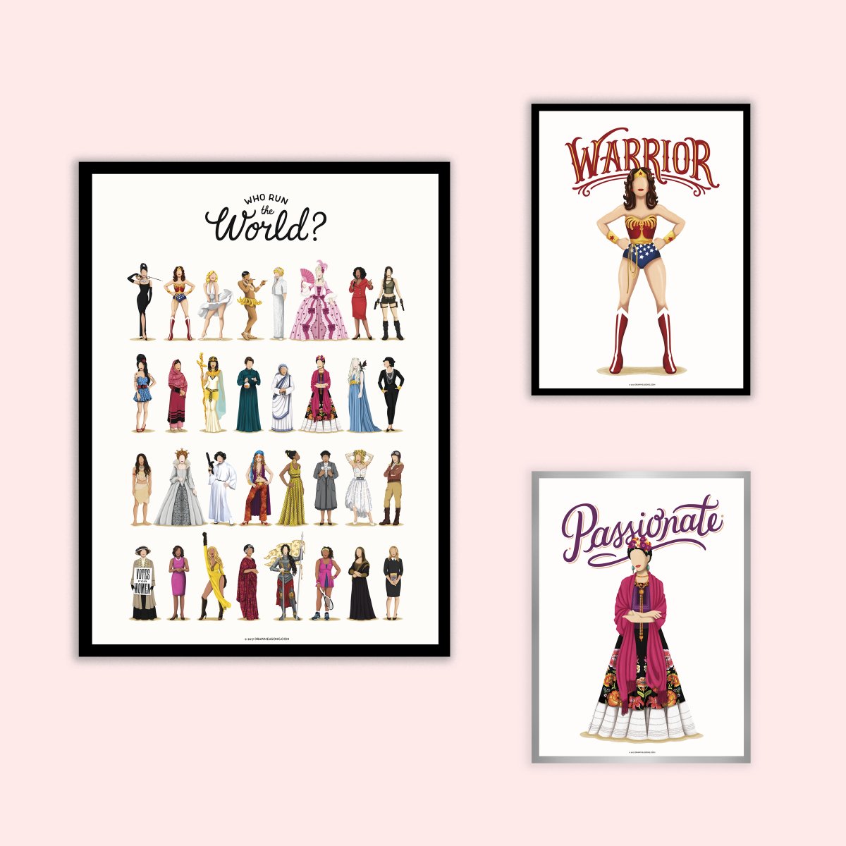Who Run The World Art Print - DesignPlace