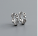 Hoop Chain Pendientes