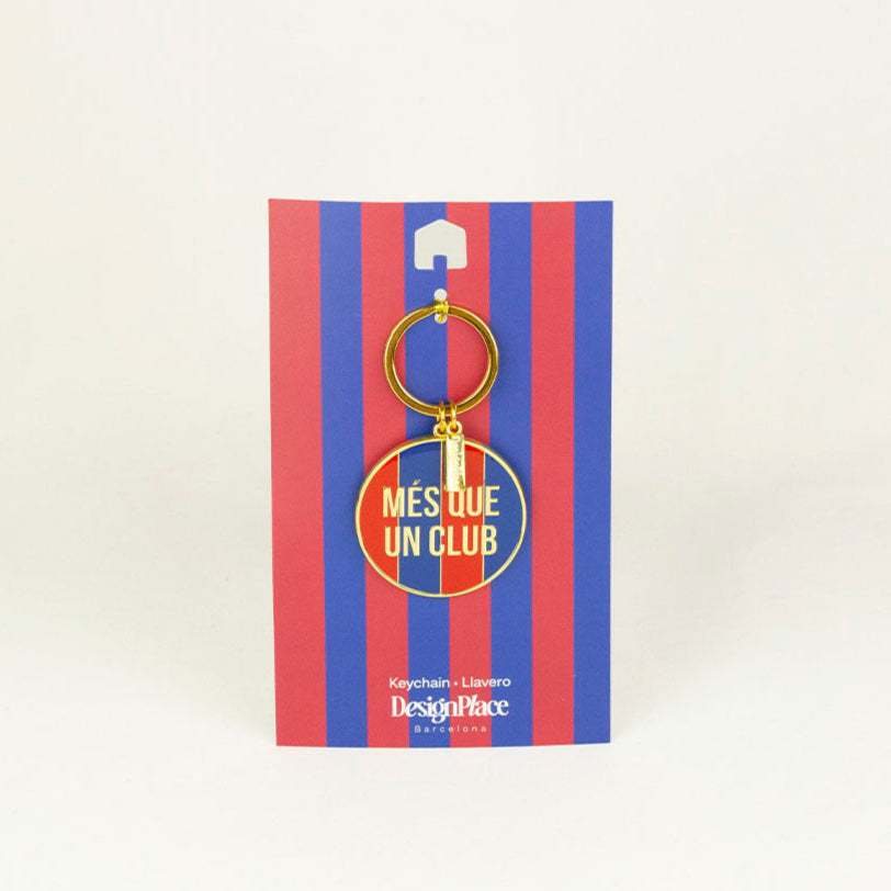 Mes que un Club Keychain